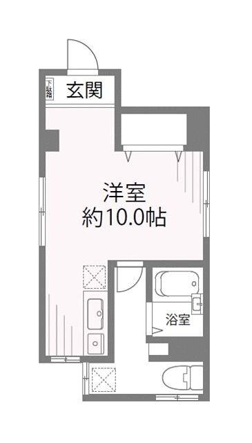 第３メタルメゾン 401号室 間取り
