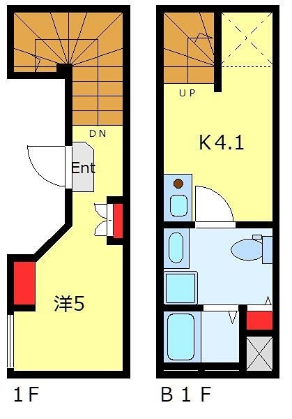 ＨＪ　ＰＬＡＣＥ　ＳＡＳＡＺＵＫＡ 103号室 間取り