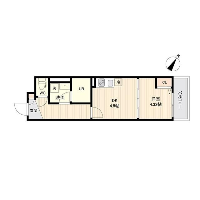 ラクラス三軒茶屋 306号室 間取り
