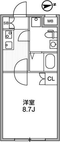 アルティザ新宿落合ソノリテ 205号室 間取り