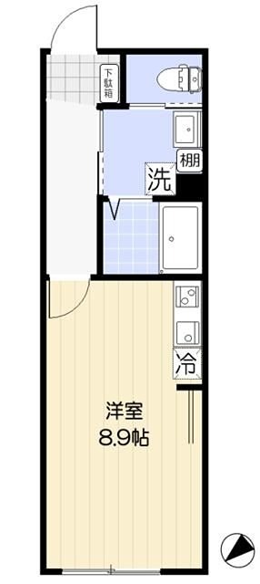 ＰＥＤＩＯ．Ｙ 103号室 間取り