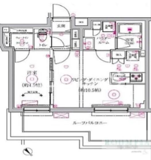 スプレスター新江古田 403号室 間取り