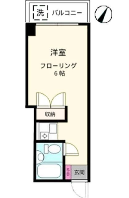 凱風ビル 501号室 間取り