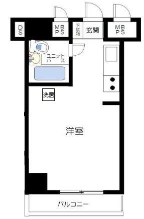 ダイアパレス根岸 間取り図