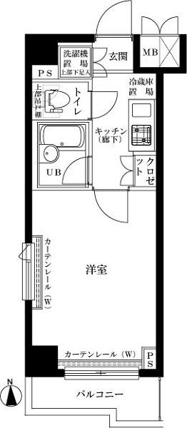 ルーブル中野ガーデン 間取り図