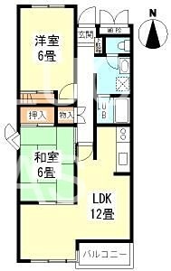 グレイス池田 201号室 間取り