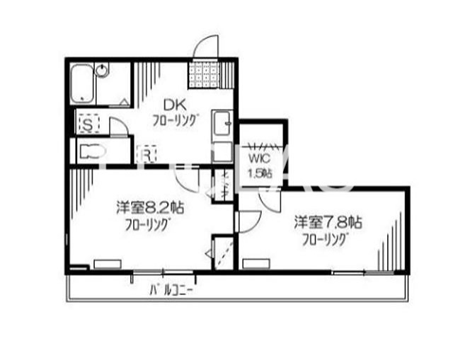 アチェーロ中村橋 306号室 間取り