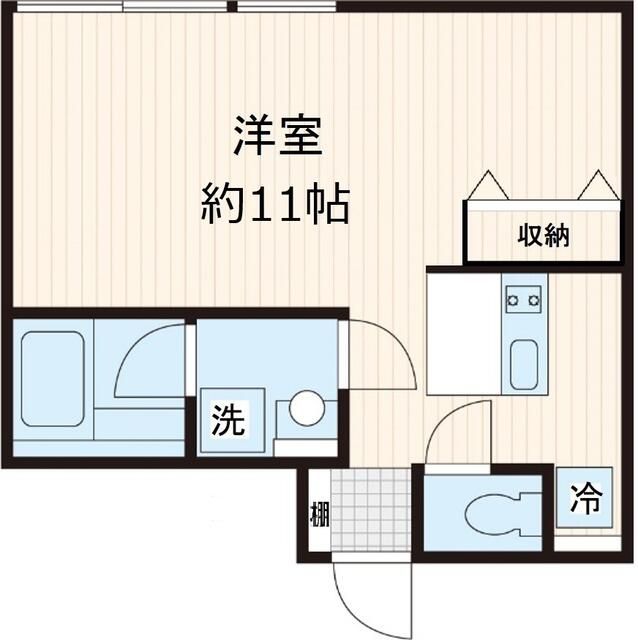 ｔｒｉａｓ２２６ 102号室 間取り
