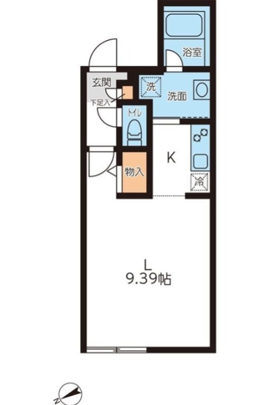 ＰＡＳＥＯ新宿 202号室 間取り