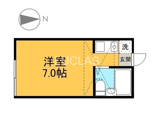 ジヴェルニィ 103号室 間取り