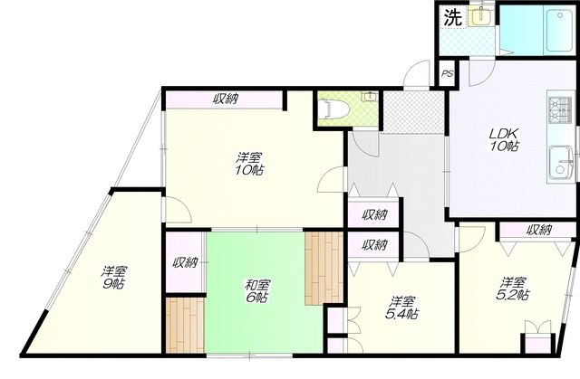 第１０小野ビル 間取り図