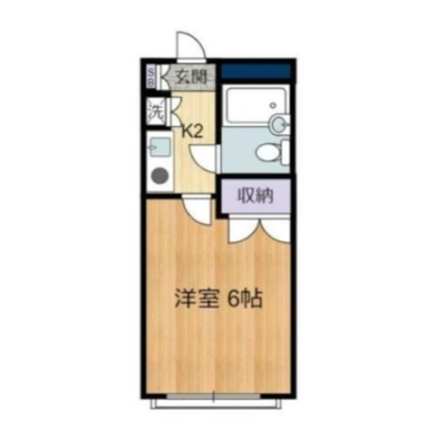 リブ・シャロン（ＬＩＶ　ＳＨＡＬＯＮ　） 203号室 間取り
