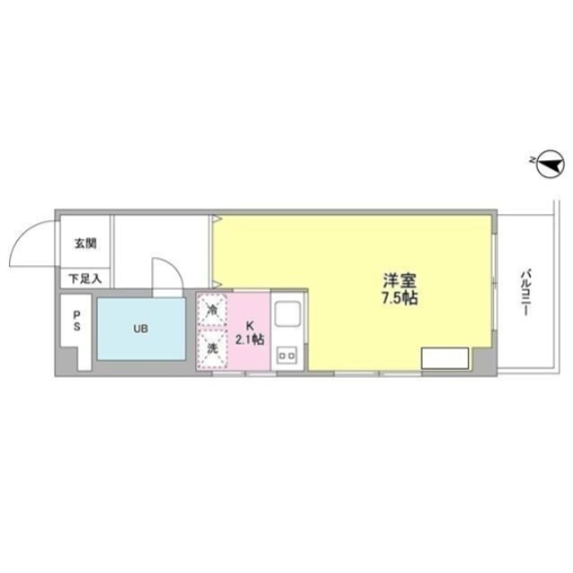 サンヒルズ用賀 間取り図