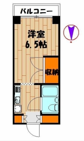 グランドパレス東北沢 202号室 間取り