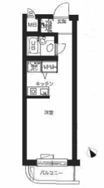 菱和パレス世田谷上野毛 間取り図