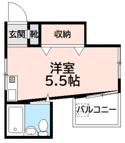 Ｈｉｔ　Ｂｉｔ新宿（ヒットビット新宿） 302号室 間取り