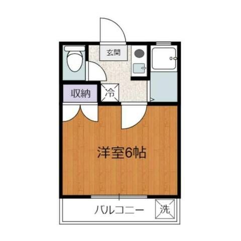 グリーンプラザ 103号室 間取り