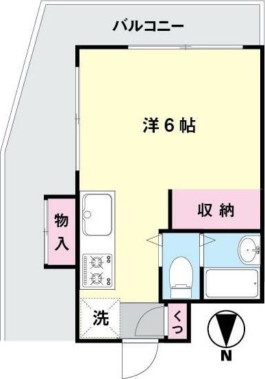 ドミールタカラ 401号室 間取り