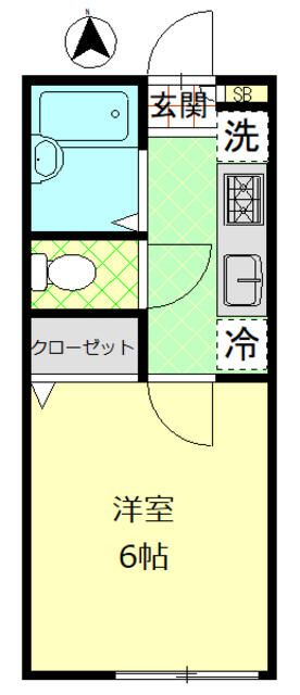 103号室 間取り