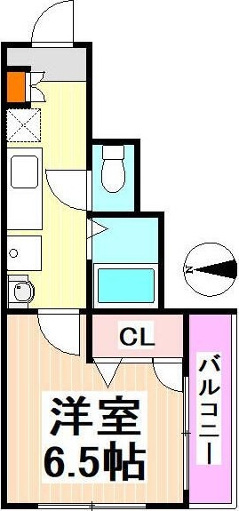 エスポワール本町 303号室 間取り