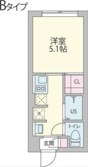 クーカイ・テラス早稲田 302号室 間取り