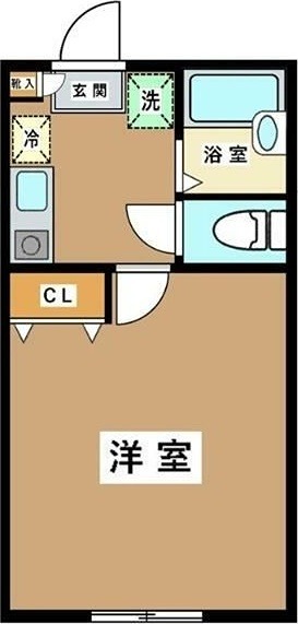 マンション王子 103号室 間取り