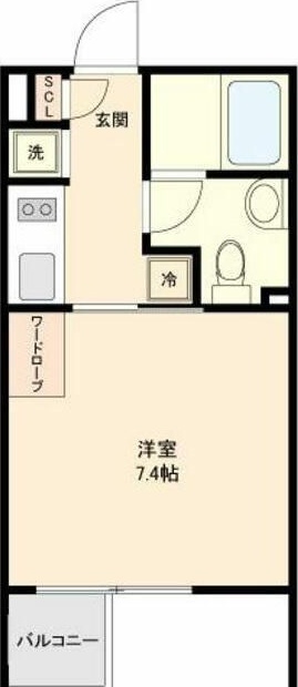 ＧＲＡＮ　ＰＡＳＥＯ新宿 303号室 間取り