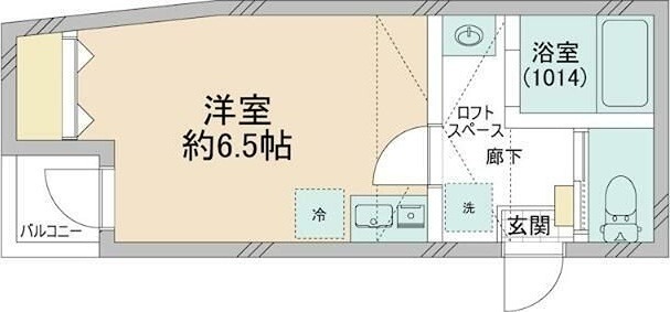 ＣＡＳＡ　ＣＡＬＭＡ　東新宿 202号室 間取り