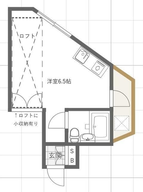 クレーリエール船橋 202号室 間取り