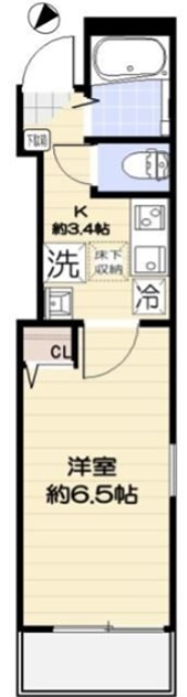 ステラ成増 104号室 間取り