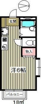 カーサ・デ・徳丸 301号室 間取り