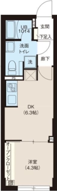 レピュア練馬レジデンス 402号室 間取り