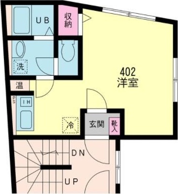ＲＥＩＺ蒲田 402号室 間取り