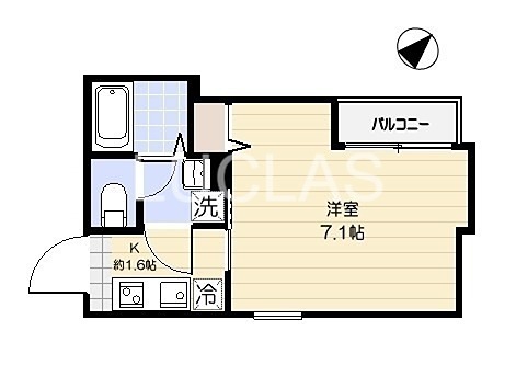 リベルテ池袋 402号室 間取り
