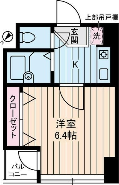 203号室 間取り