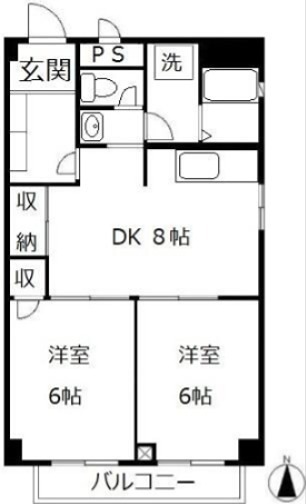 アール平河町 203号室 間取り