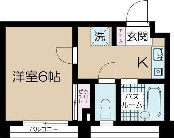 グリーンヒルズ泰明 307号室 間取り