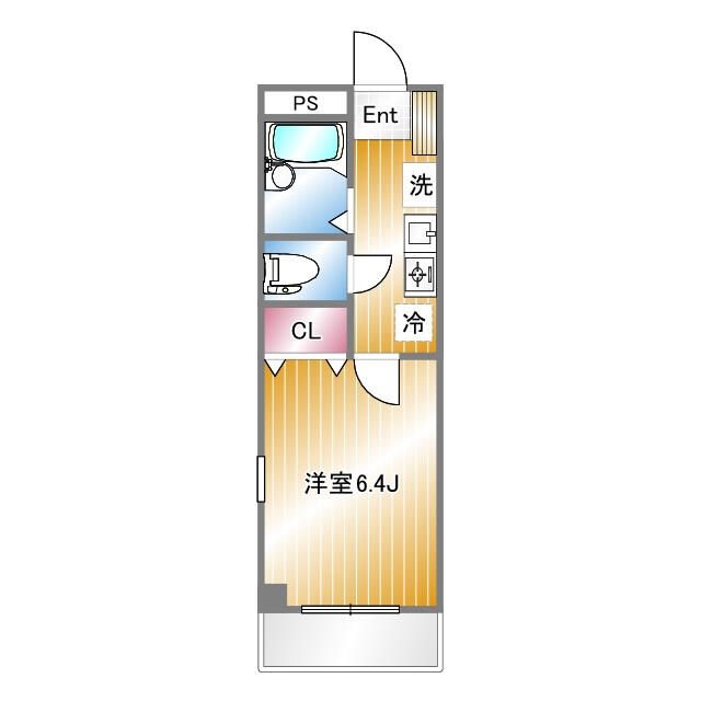 テラ代々木上原 207号室 間取り