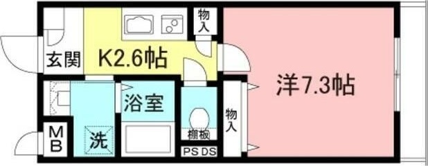 プラチナレジデンス新宿北 202号室 間取り