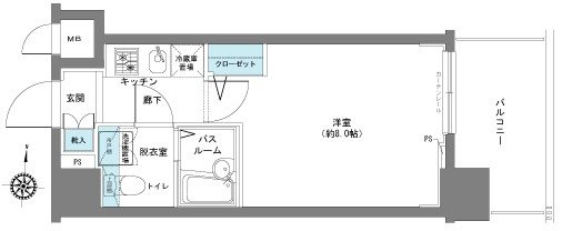 フェニックス八王子弐番館 間取り