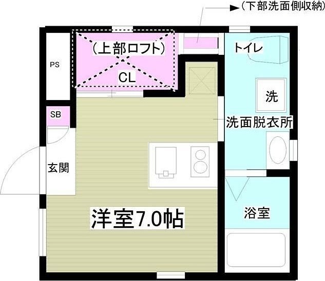 エレガンス・ヴィラ 100号室 間取り