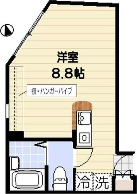 ジュメイラ世田谷 301号室 間取り
