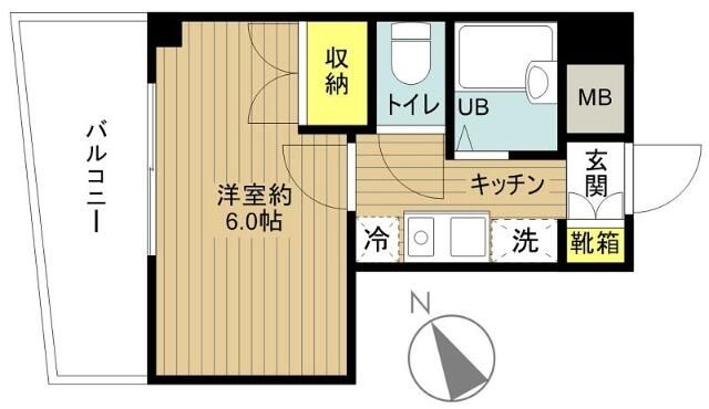 ロイヤルパレス高円寺 402号室 間取り