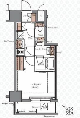 ＨＹ’ｓ　浅草 1202号室 間取り