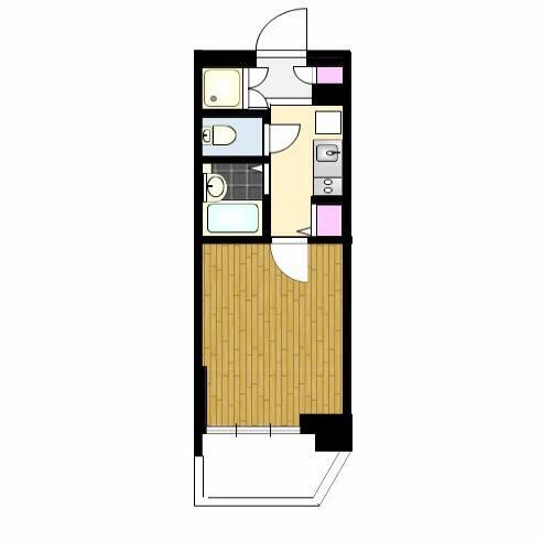 サンテミリオン飯田橋　 210号室 間取り