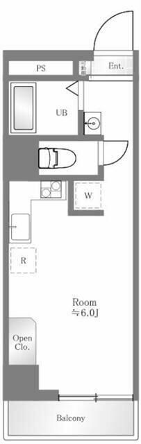 ライオンズマンション中野第３ 909号室 間取り