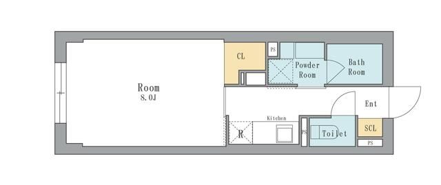 ＬＥＧＡＬＡＮＤ駒沢大学ＡＮＮＥＸ 305号室 間取り