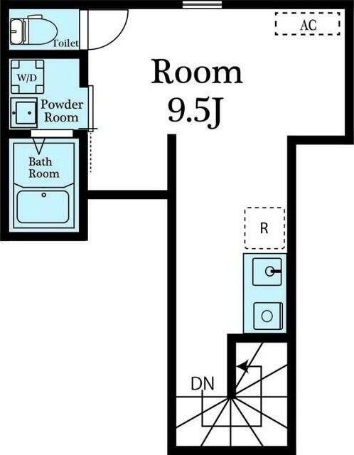ベルディグリ堀切菖蒲園 302号室 間取り