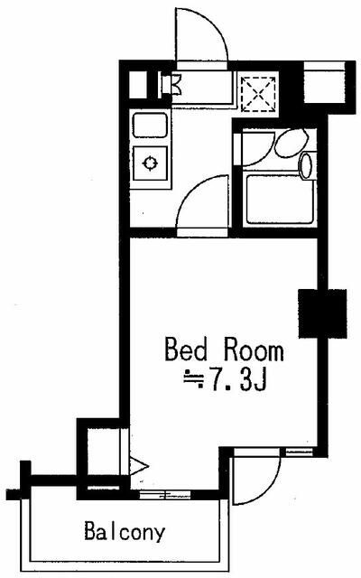 ドゥーエ西池袋 307号室 間取り
