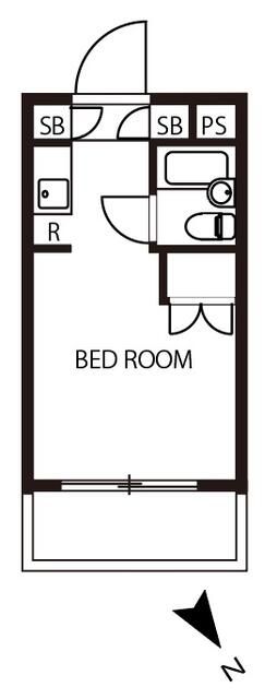 ユースフル祐天寺Ｎｏ．２ 418号室 間取り